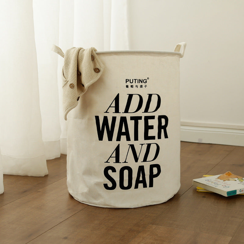 Laundry Hamper Storage Basket Cool Quotes