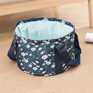 Collapsible Storage Basket Water Basin