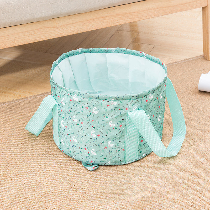 Collapsible Storage Basket Water Basin