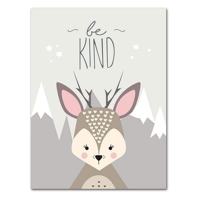 Yipinge Custom Decorative Painting Canvas Core Framed Unframed Painting Nordic High-definition Inkjet