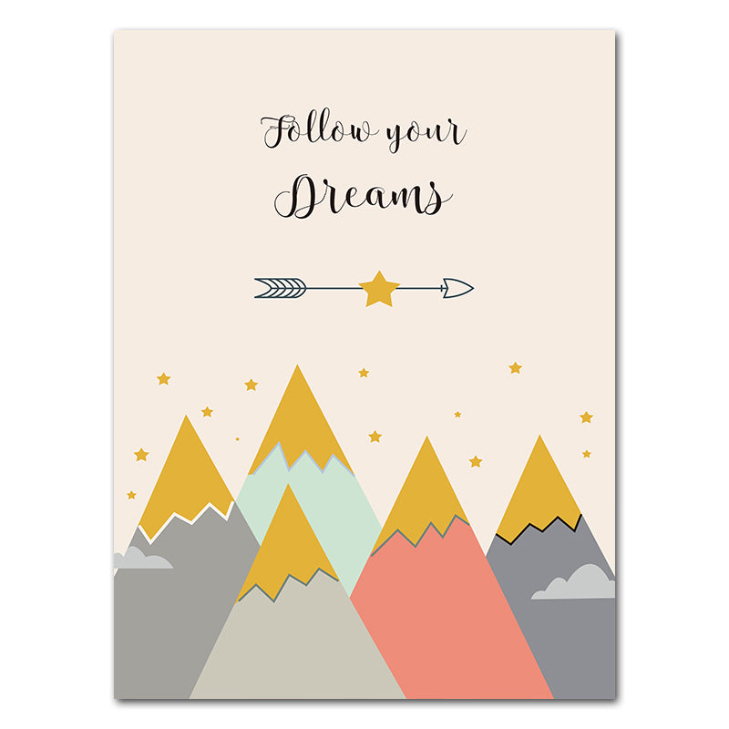 Yipinge Custom Decorative Painting Canvas Core Framed Unframed Painting Nordic High-definition Inkjet