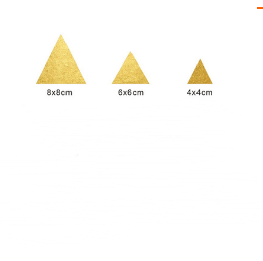 Pattern Wall Decals Triangles