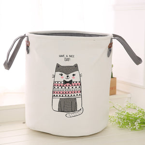 Nursery Toy Basket Double Storage