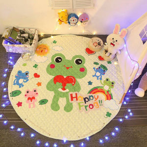 Cartoon Round Crawling Play Mats