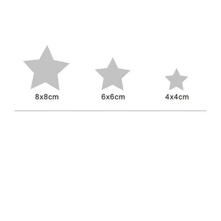 Pattern Wall Decals Geometric Stars