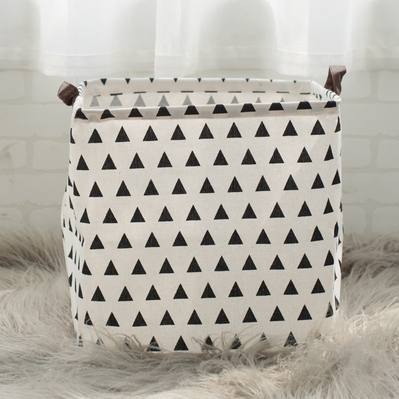 Nursery Laundry Storage Bin Square Shape