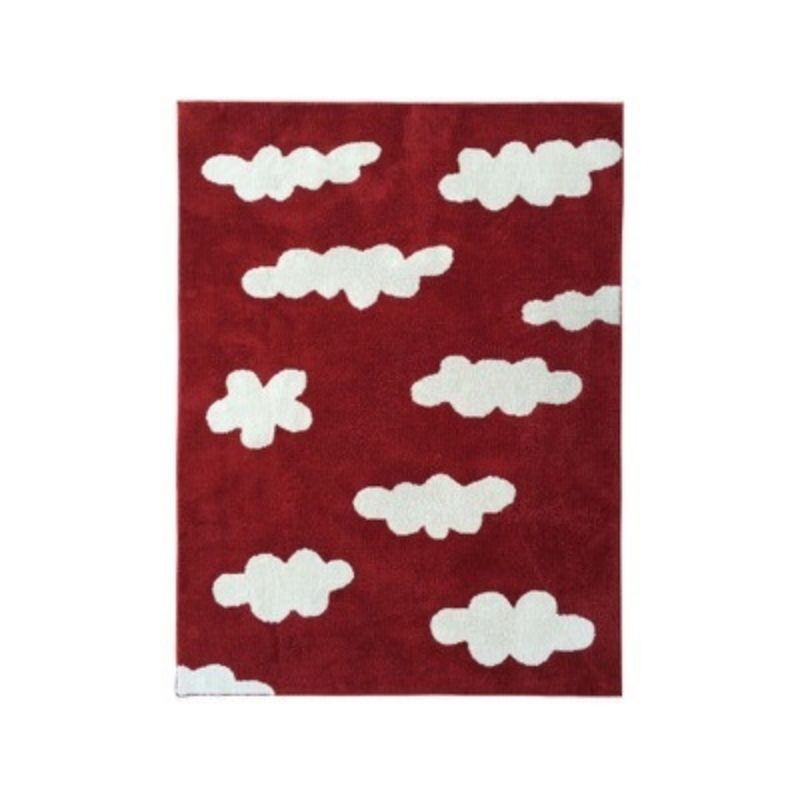 Nursery Soft Area Rug Clouds