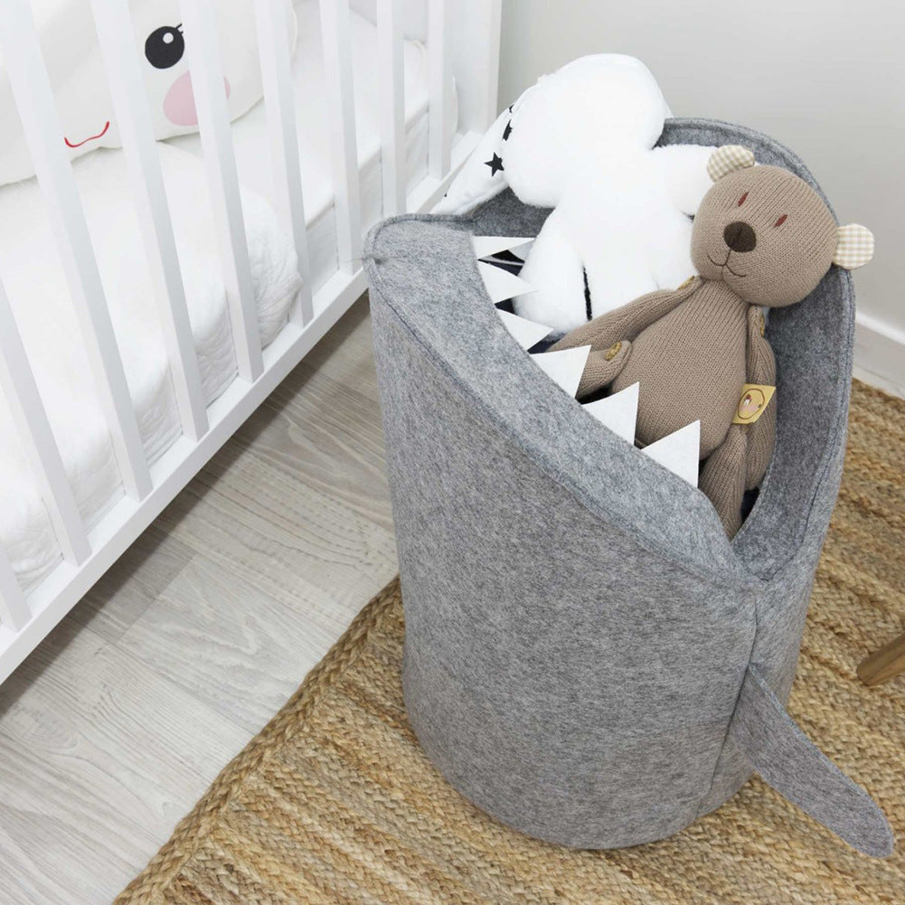 Shark Shaped Kids Nursery Toy Storage