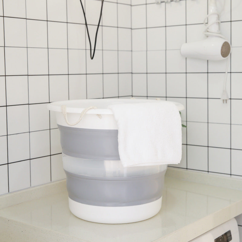 Rectractable 30L Storage Laundry Hamper