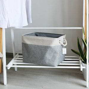 Laundry Hamper Storage Basket Square Shape
