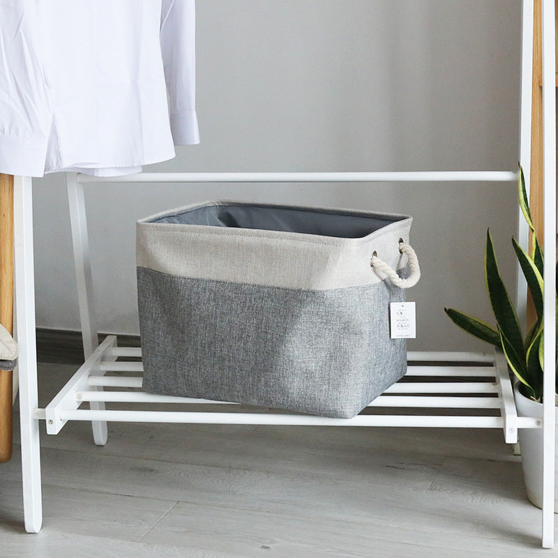 Laundry Hamper Storage Basket Square Shape