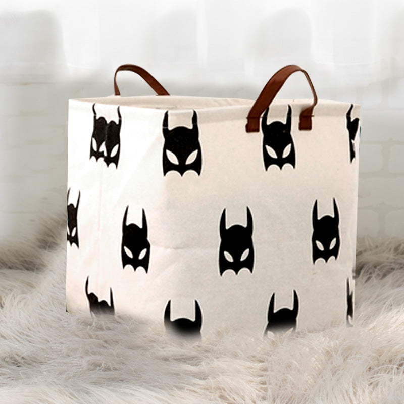 Nursery Laundry Storage Bin Square Shape