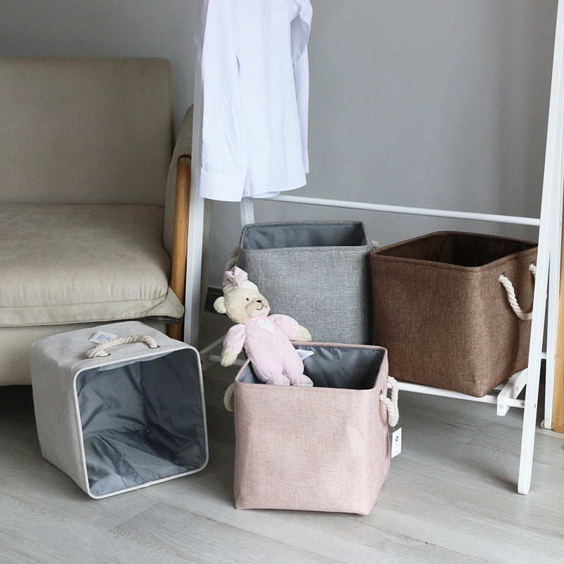 Laundry Hamper Storage Basket Square Shape
