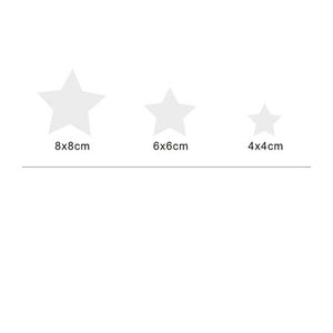 Pattern Wall Decals Geometric Stars