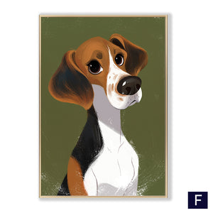 Decorative Canvas Core Framed Frameless Painting