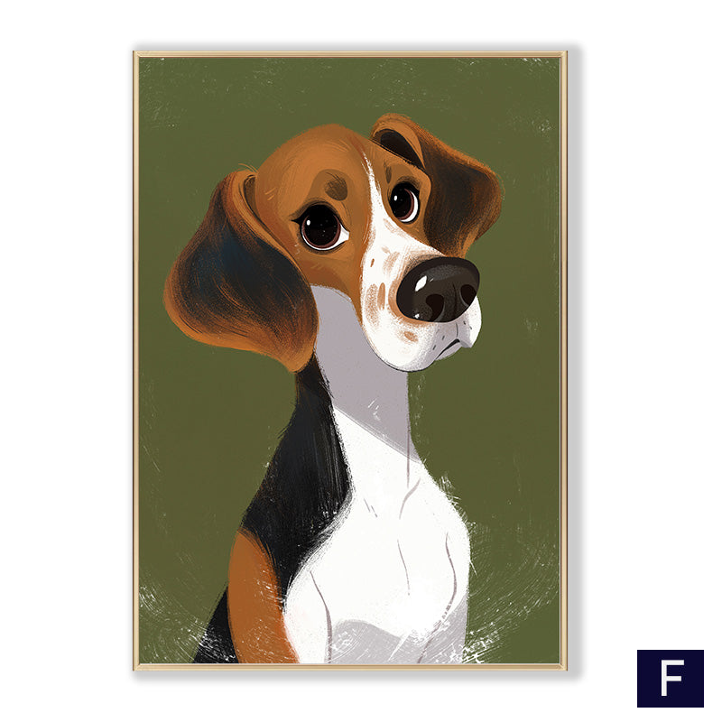 Decorative Canvas Core Framed Frameless Painting