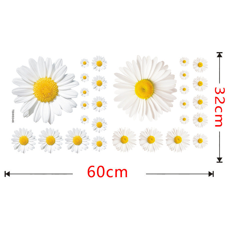 Pattern Wall Decals Sunflowers