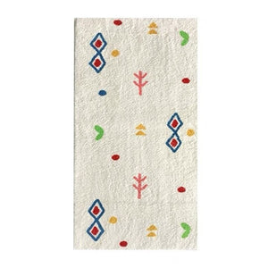 Nursery Soft Area Rug Wild Shapes