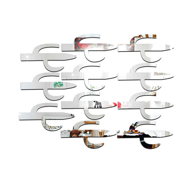 Pattern Wall Decals 3D Cactus Mirrors