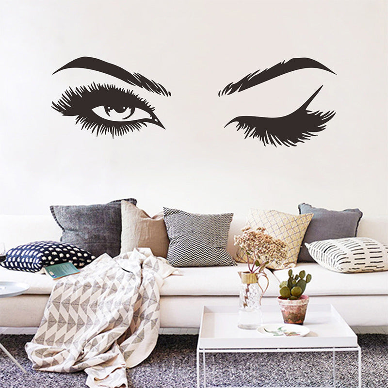 Wall Decals Charming Beauty Eyes