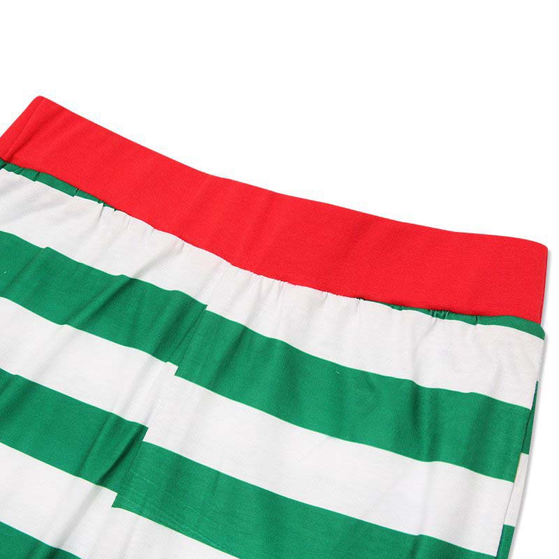 Matching Christmas Pajamas Family Set - Moustache Deer