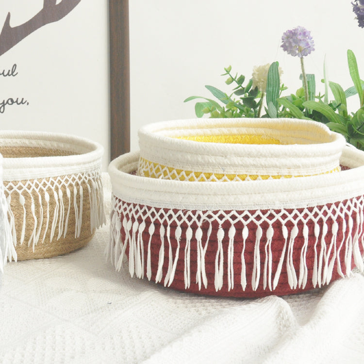 Woven Nursery Organization Storage Basket
