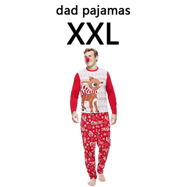 Matching Christmas Pajamas Family Set - Baby Deer