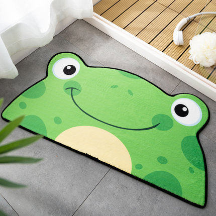 Cartoon Entrance Floor Mat Happy Animals