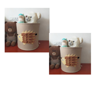 Animal Nursery Toy Storage Basket