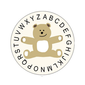 Round Rug ABC Alphabet Animals