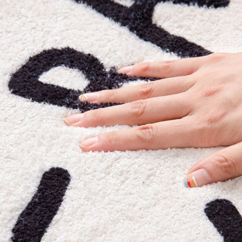 Round Rug ABC Alphabet Animals