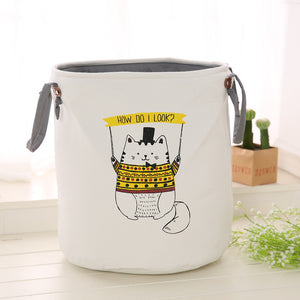 Nursery Toy Basket Double Storage