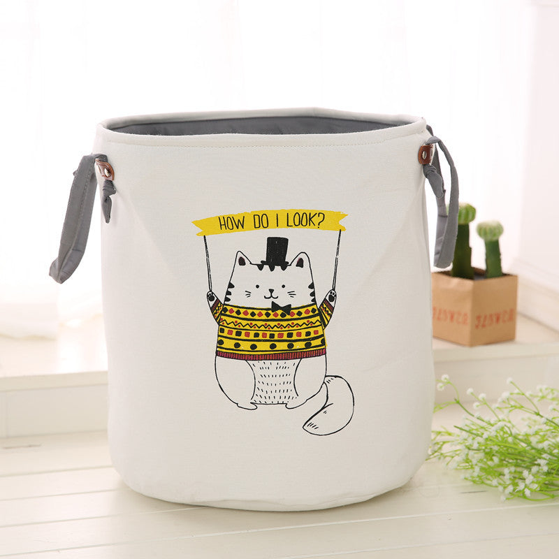 Nursery Toy Basket Double Storage