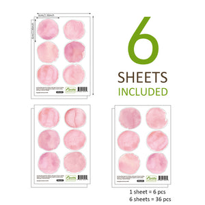 Pattern Wall Decals Watercolor Dots