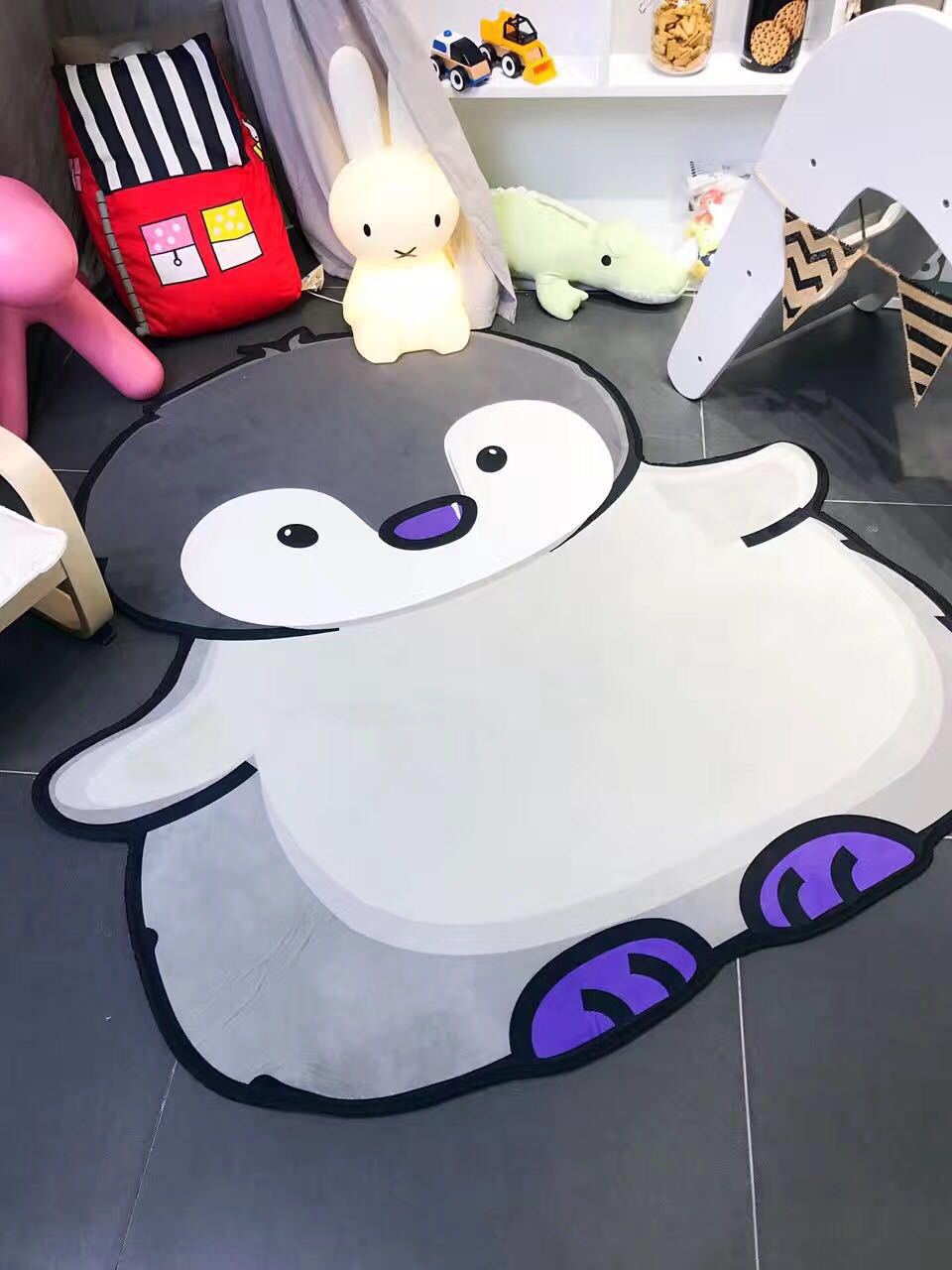 Cartoon Baby Play Mat Happy Animals