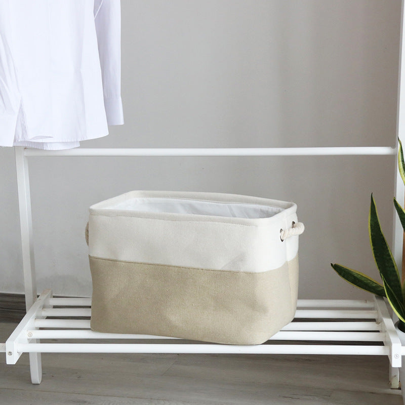 Laundry Hamper Storage Basket Square Shape
