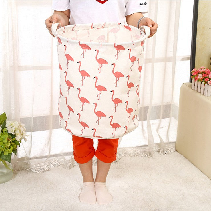 Foldable Laundry Hamper Cute Design