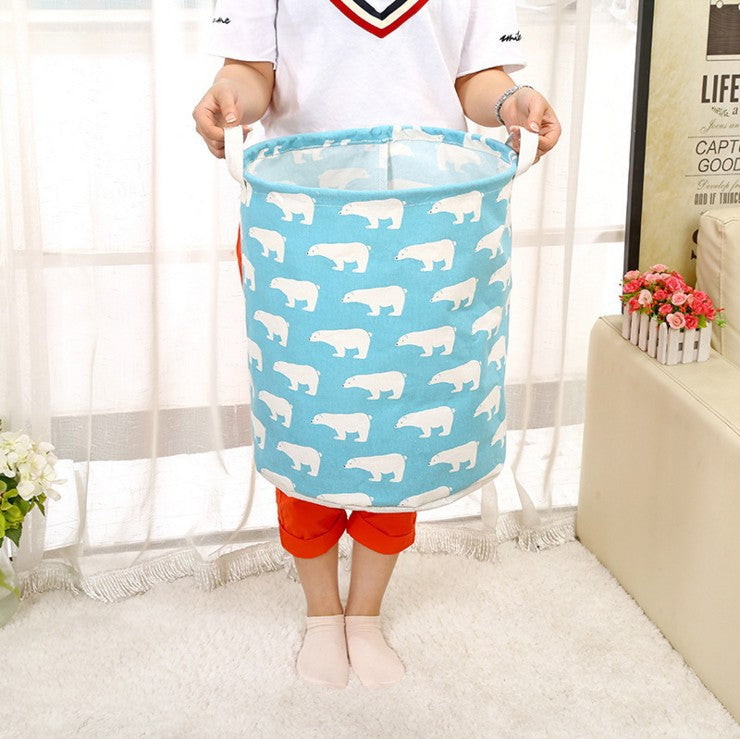 Foldable Laundry Hamper Cute Design