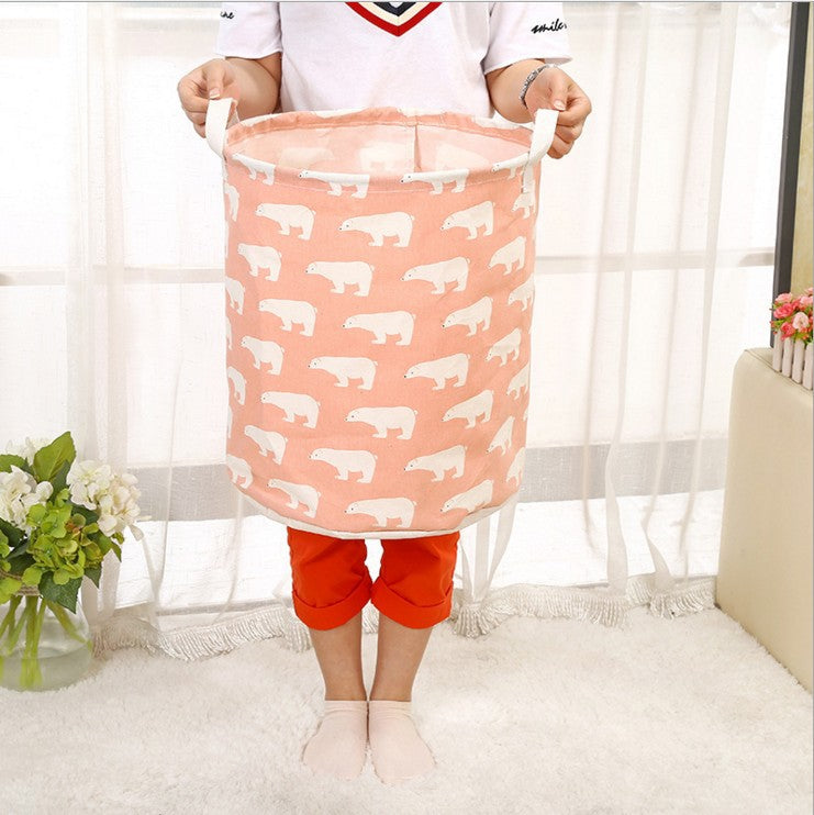 Foldable Laundry Hamper Cute Design