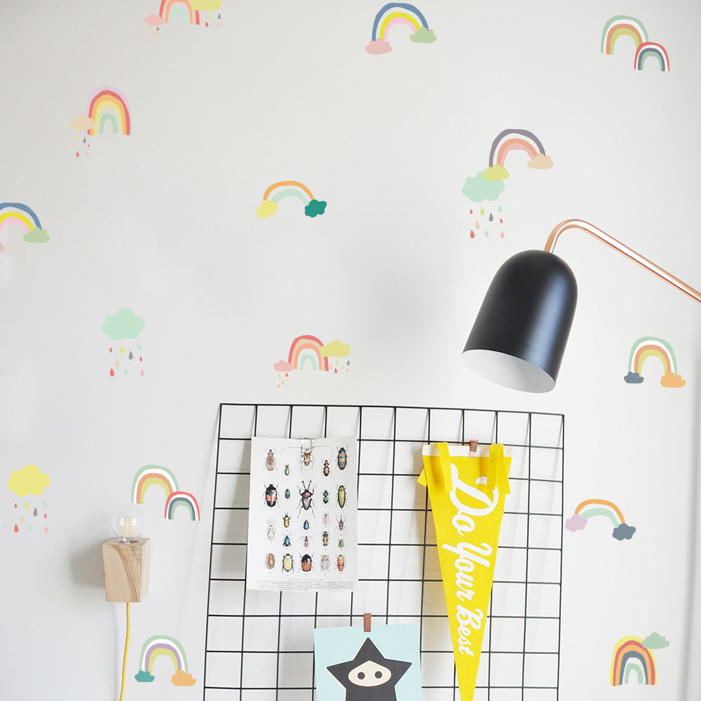Pattern Wall Decals Rainbows