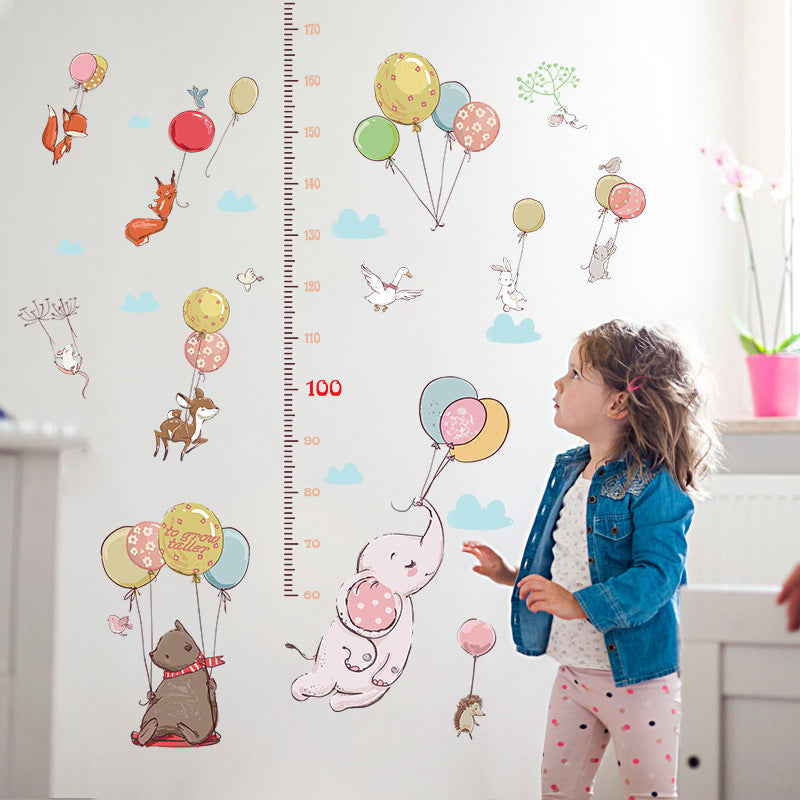 Cartoon Wall Decals Nordic Cute Giraffes