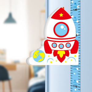 Height Wall Stickers 3d Stereo Children's Room Baby Paper Measuring Instrument Ruler Painting Can Be Removed