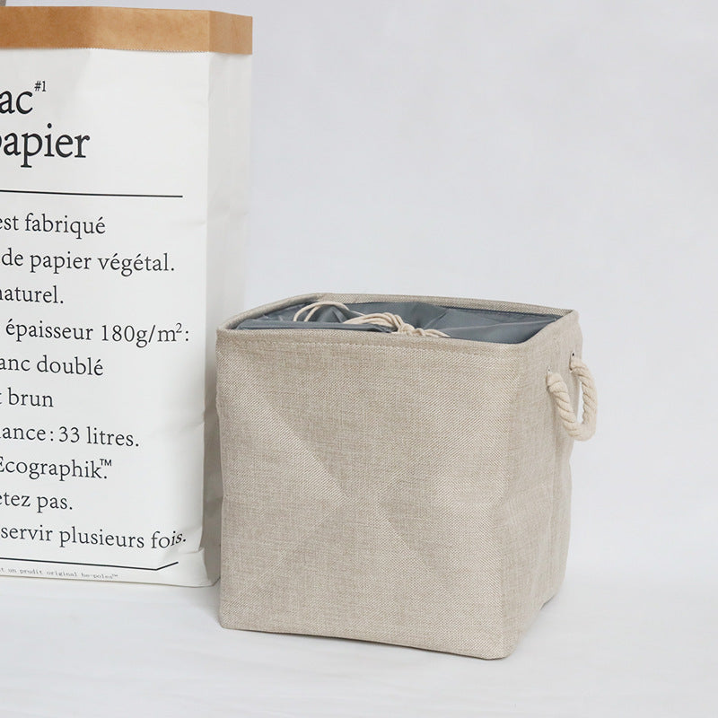 Laundry Hamper Storage Basket Square Shape