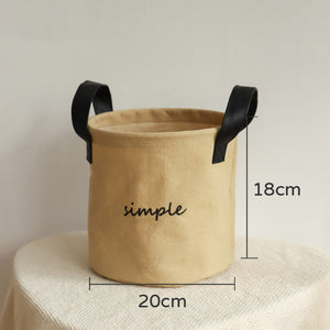 Foldable Storage Bucket Laundry Hamper