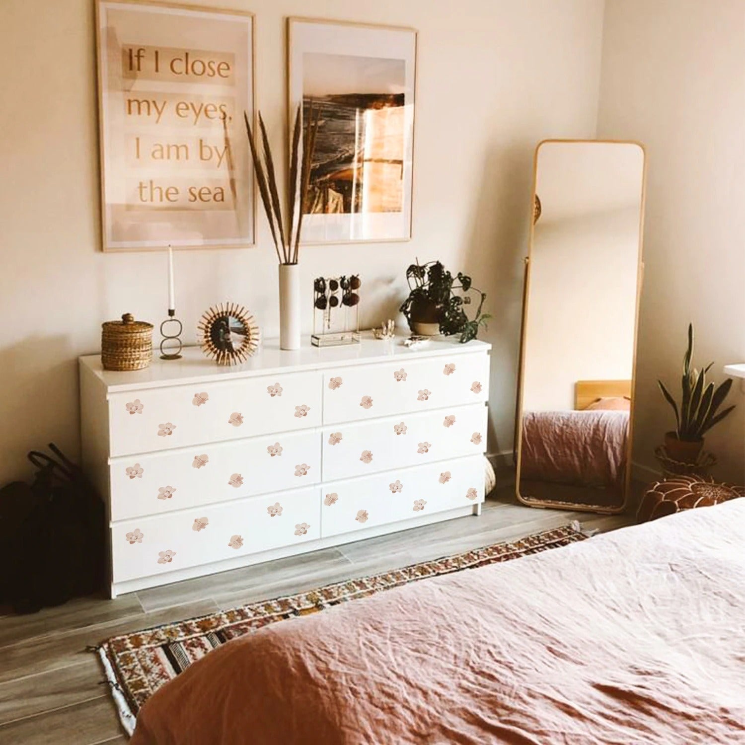 Botanical Wall Decals Flowers