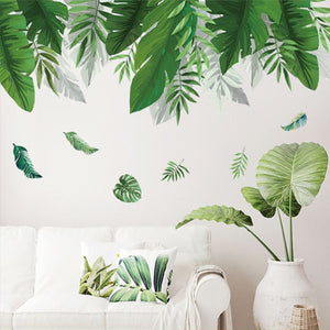Wall Decals Flower Leaves and Flowers
