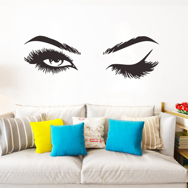 Wall Decals Charming Beauty Eyes