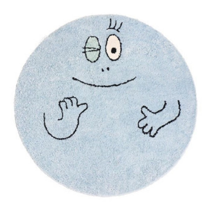 Round Area Rug Happy Face