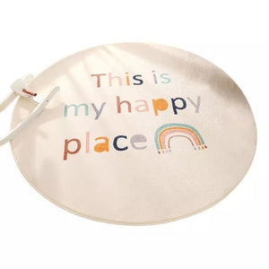 Round Area Rug Cartoon Rainbow