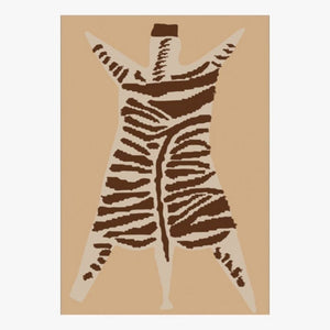 Nursery Soft Area Rug Flat Animals